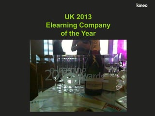 UK 2013
Elearning Company
of the Year

 