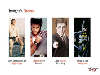 Insight Laddering Example What Insights are? | PDF