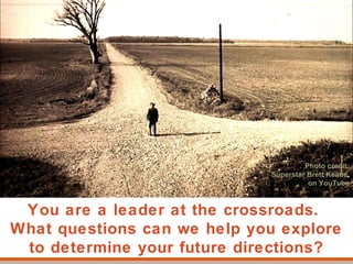 Crossroads Question Insights and ideas to drive association success | PPT