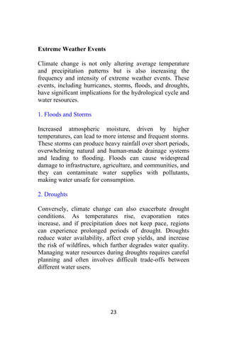 Advanced Insights in Hydrology and Water Resources | PDF