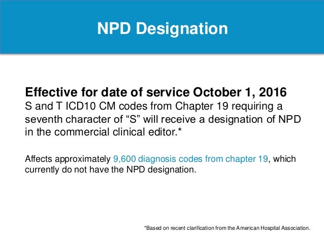 Icd 10 effective date