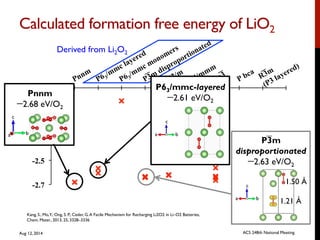 Insights into nanoscale phase stability and charging mechanisms in ...