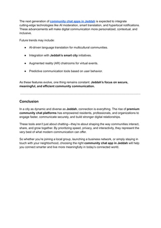 Insights Into Premium Community Chat Platforms Ensuring Fast, Secure ...