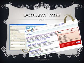DOORWAY PAGE
Copyright © 2010 Albert Hui
(CC) BY-NC-SA
17
 