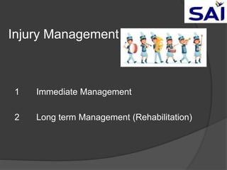 Insights of sports injuries and its management | PPTX