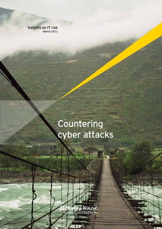 Insights on IT risk
         March 2011




                  Countering
                  cyber attacks
 