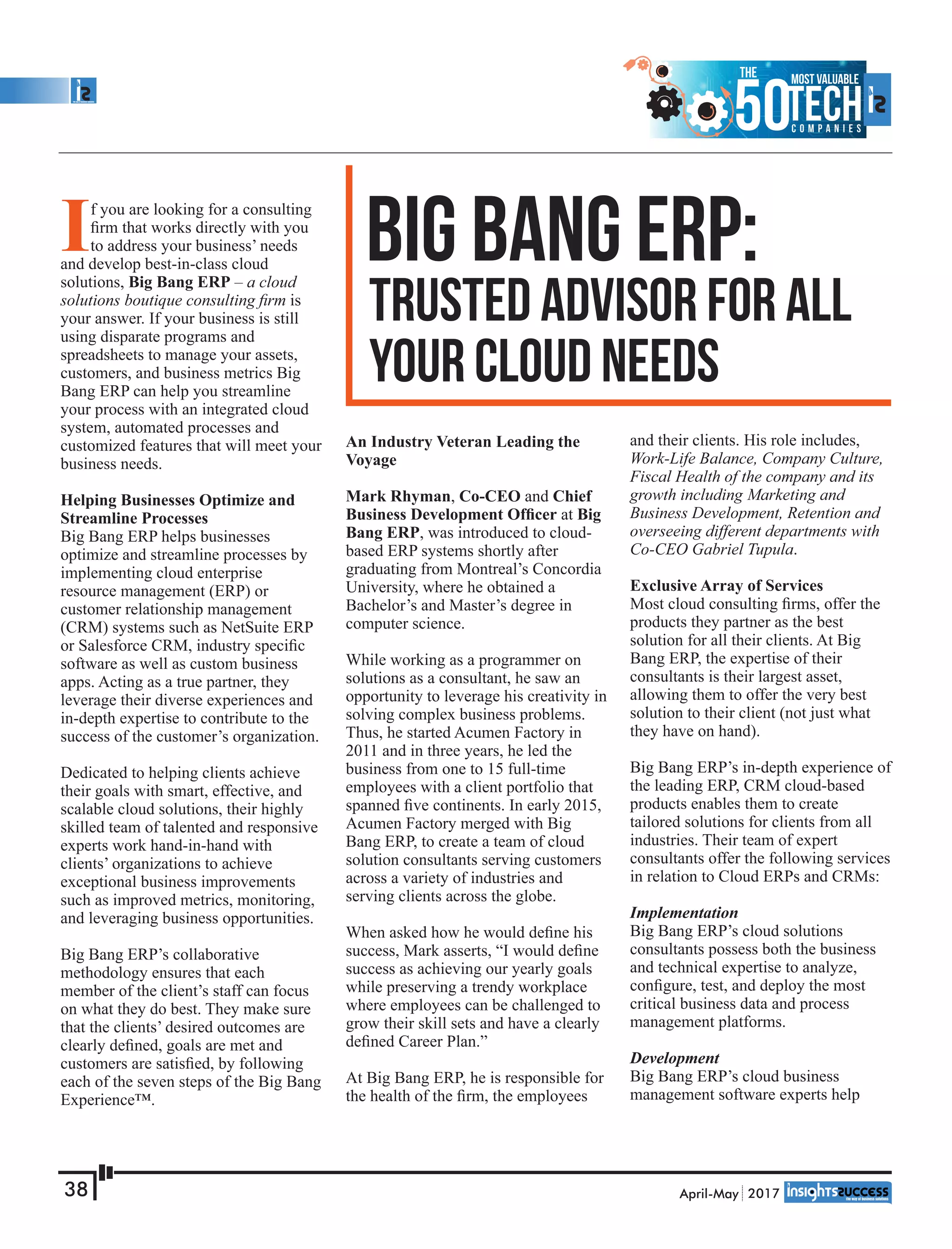 The 50 most valuable tech companies April 2017