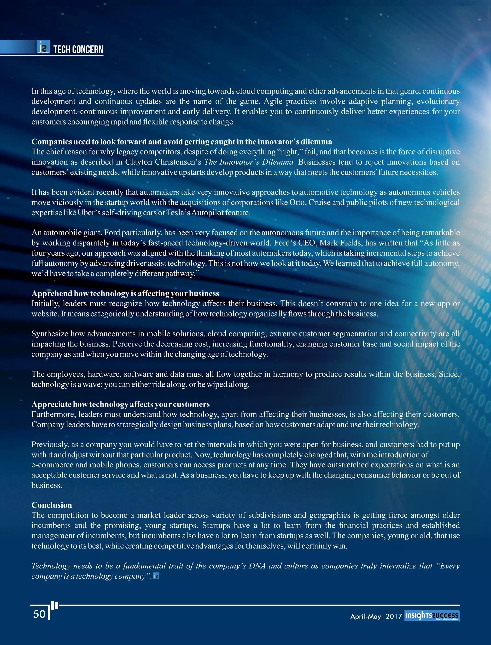 The 50 most valuable tech companies April 2017