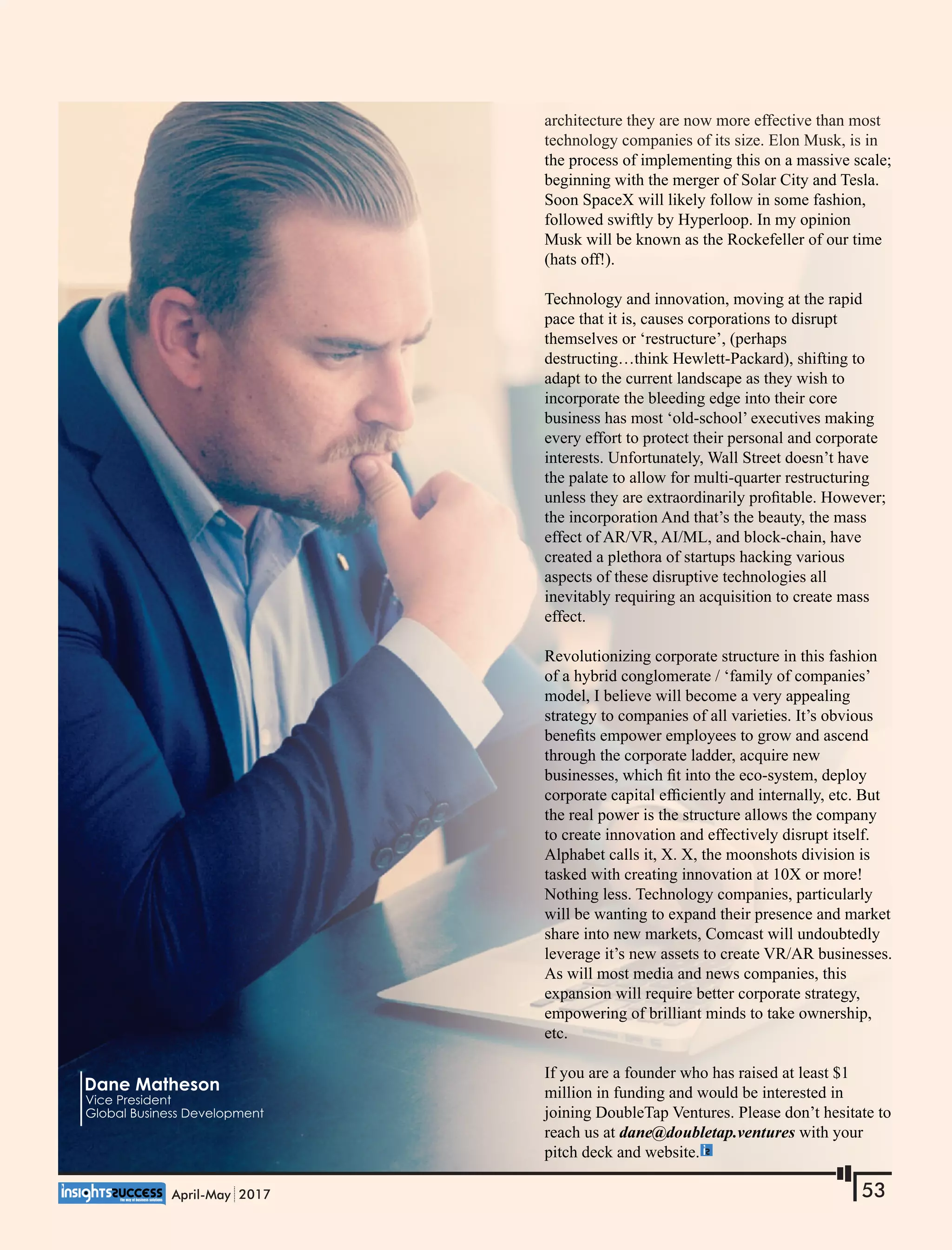 The 50 most valuable tech companies April 2017