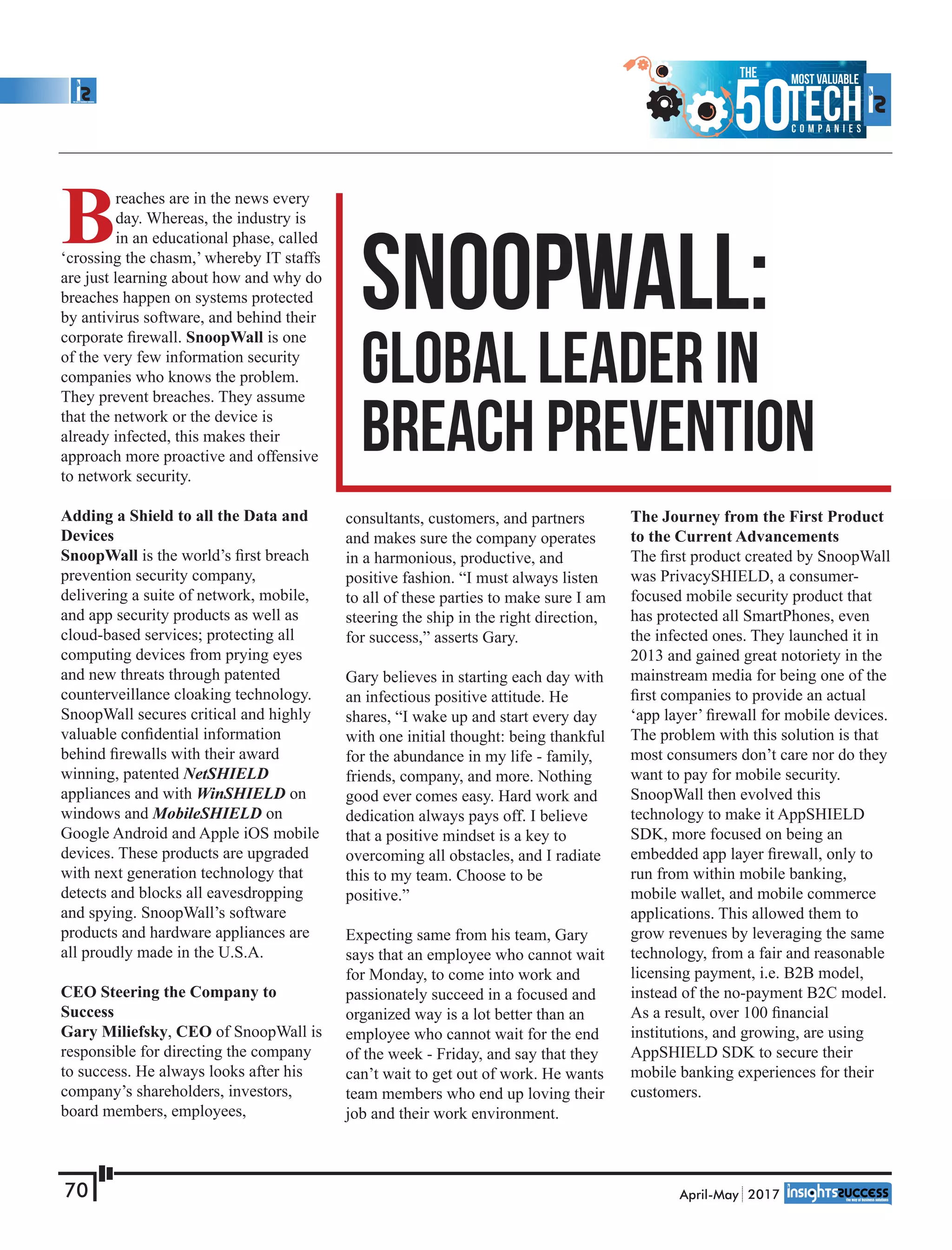 The 50 most valuable tech companies April 2017