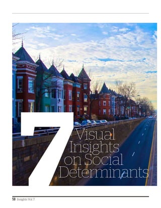 7
58 Insights Vol. 7
                        Visual
                       Insights
                      on Social
                     Determinants
 