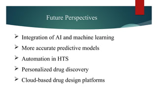In Silico Lead Discovery and Assay Development in Drug Discovery | PPTX