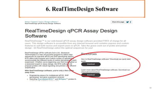 6. RealTimeDesign
6. RealTimeDesign Software
30
 