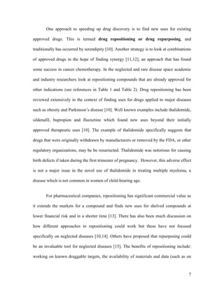 In silico repositioning of approved drugs for rare and neglected ...