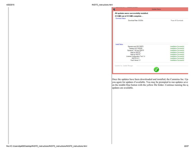 cummins Insite instructions | PDF | Desktop Publishing | Computer ...