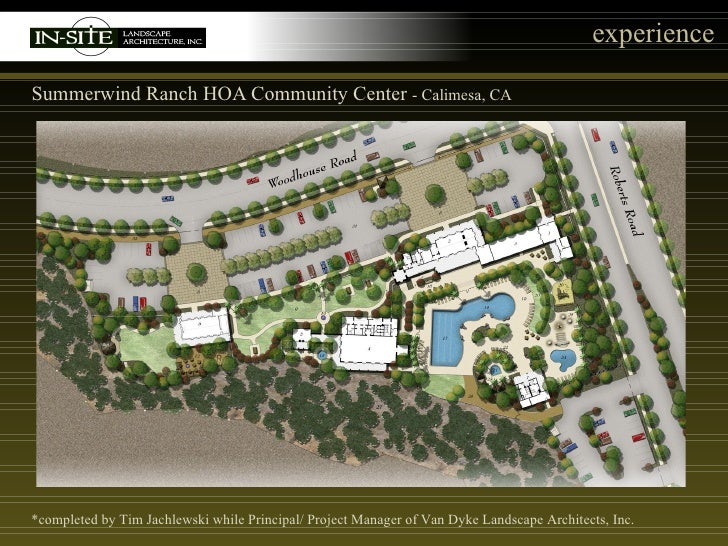 In Site Landscape Architecture Inc In-Site Landscape Architecture, Inc. - Projects