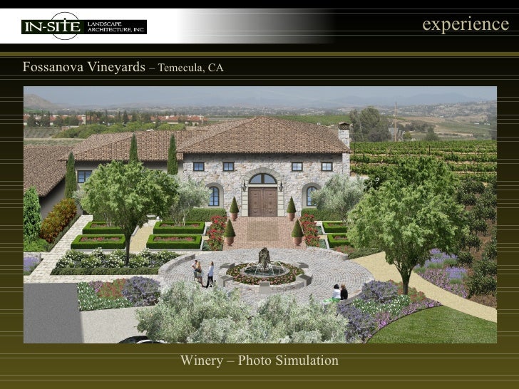 In Site Landscape Architecture Inc In-Site Landscape Architecture, Inc. - Projects