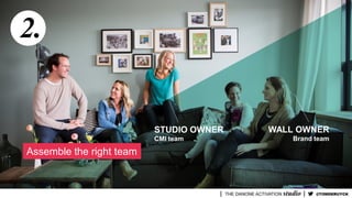 Assemble the right team
STUDIO OWNER
CMI team
WALL OWNER
Brand team
2.
@TOMDERUYCK
 