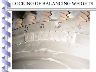 LOCKING OF BALANCING WEIGHTS
 