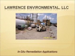 In-Situ Remediation Applications 