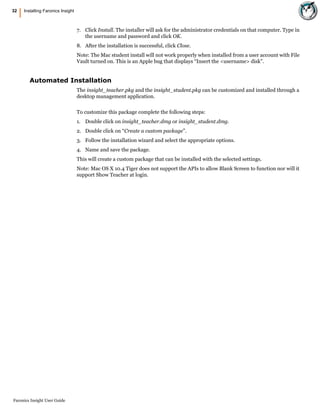 Faronics Insight User guide | PDF