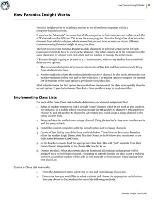 Faronics Insight User guide | PDF