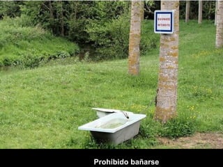 Prohibido bañarse 