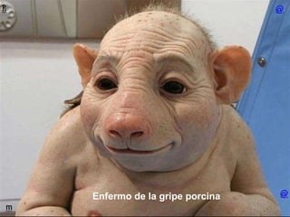 Enfermo de la gripe porcina 