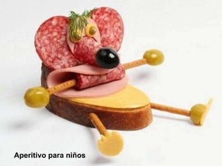 Aperitivo para niños 