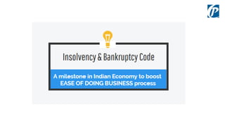 Insolvency & bankruptcy code 2016