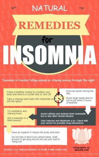 Natural remedies for insomnia 