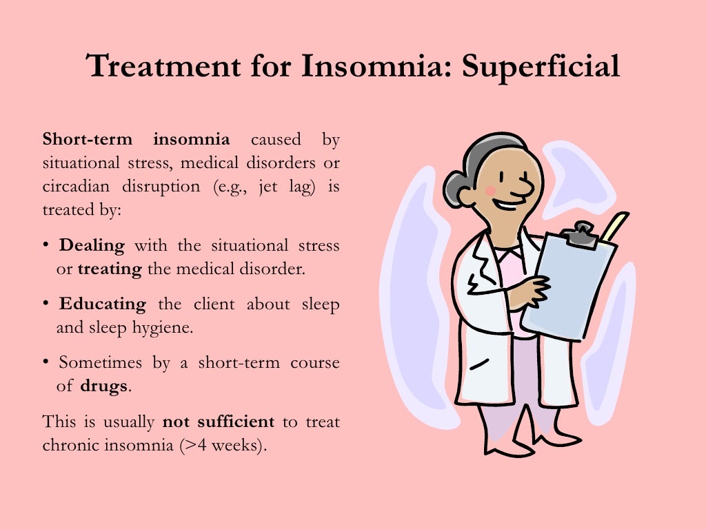 Insomnia presentation
