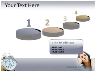 Insomnia Symptoms PowerPoint Template