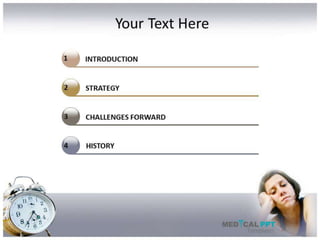 Insomnia Symptoms PowerPoint Template