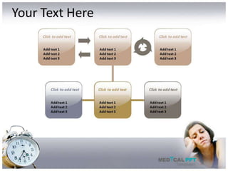 Insomnia Symptoms PowerPoint Template