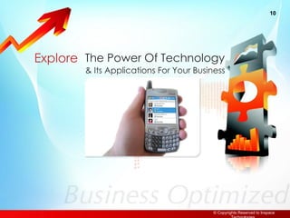 Explore   The Power Of Technology  & Its Applications For Your Business  