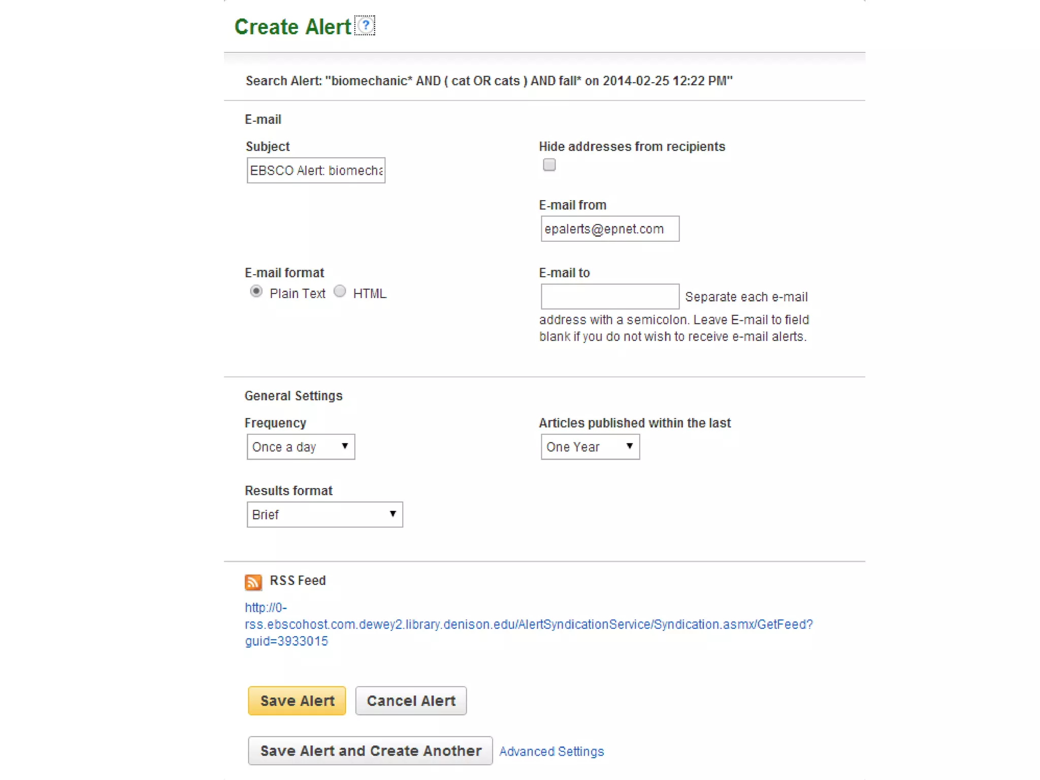 Creating Search Alerts in Inspec