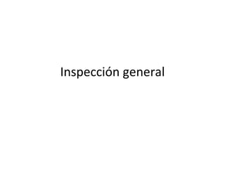 Inspección general 