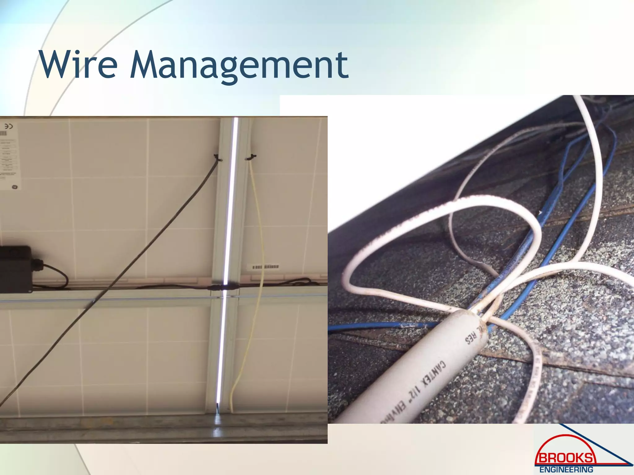 Wire Management
 