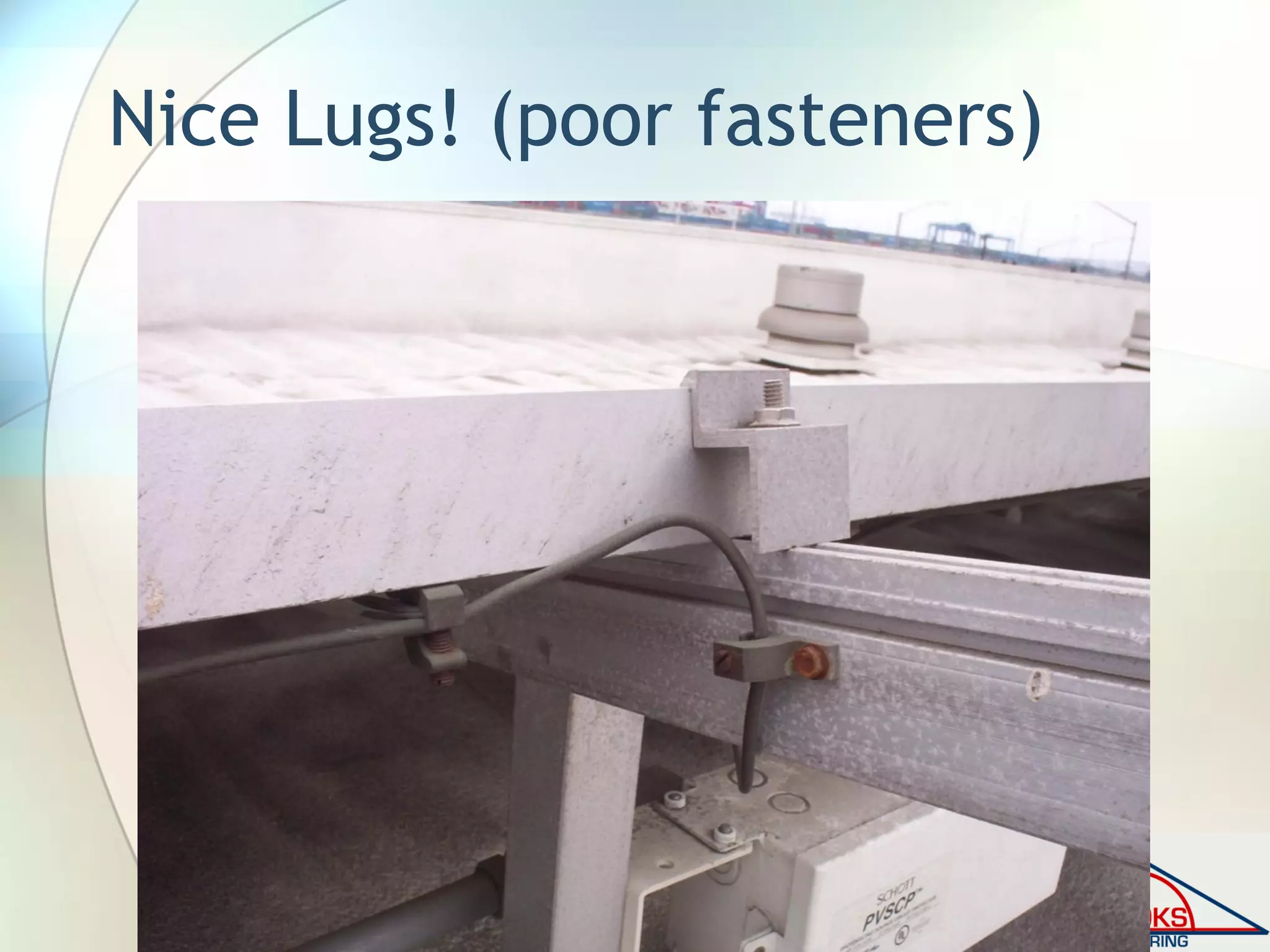 Nice Lugs! (poor fasteners)
 