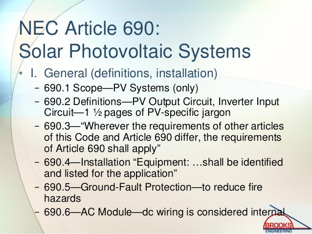 Inspecting Photovoltaic (PV) Systems for Code Compliance wiring 120v circuit breaker 