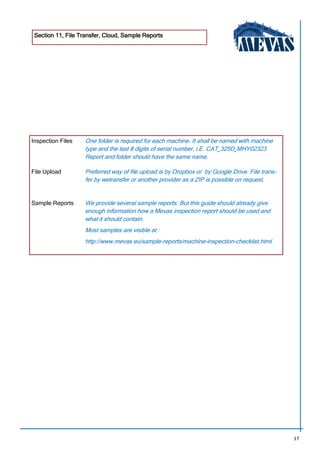 Inspection Folder File Heavy Equipment Inspection Handbook | PDF