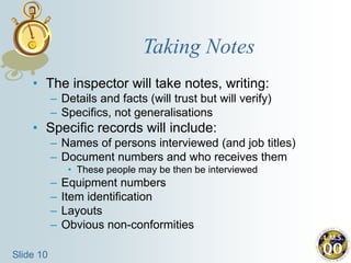 Inspection Notes Lab inspection-readiness for Pharmaceuticals | PPT