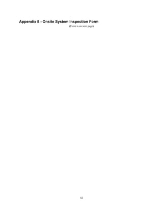 Septic tank inspection guide | PDF