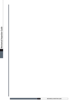 MechanicalInspectionGuide
MECHANICAL INSPECTION GUIDE2
 