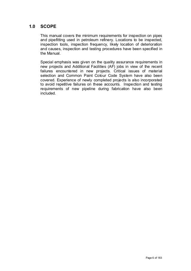 Api 570 piping inspection code Api 570 piping inspection code