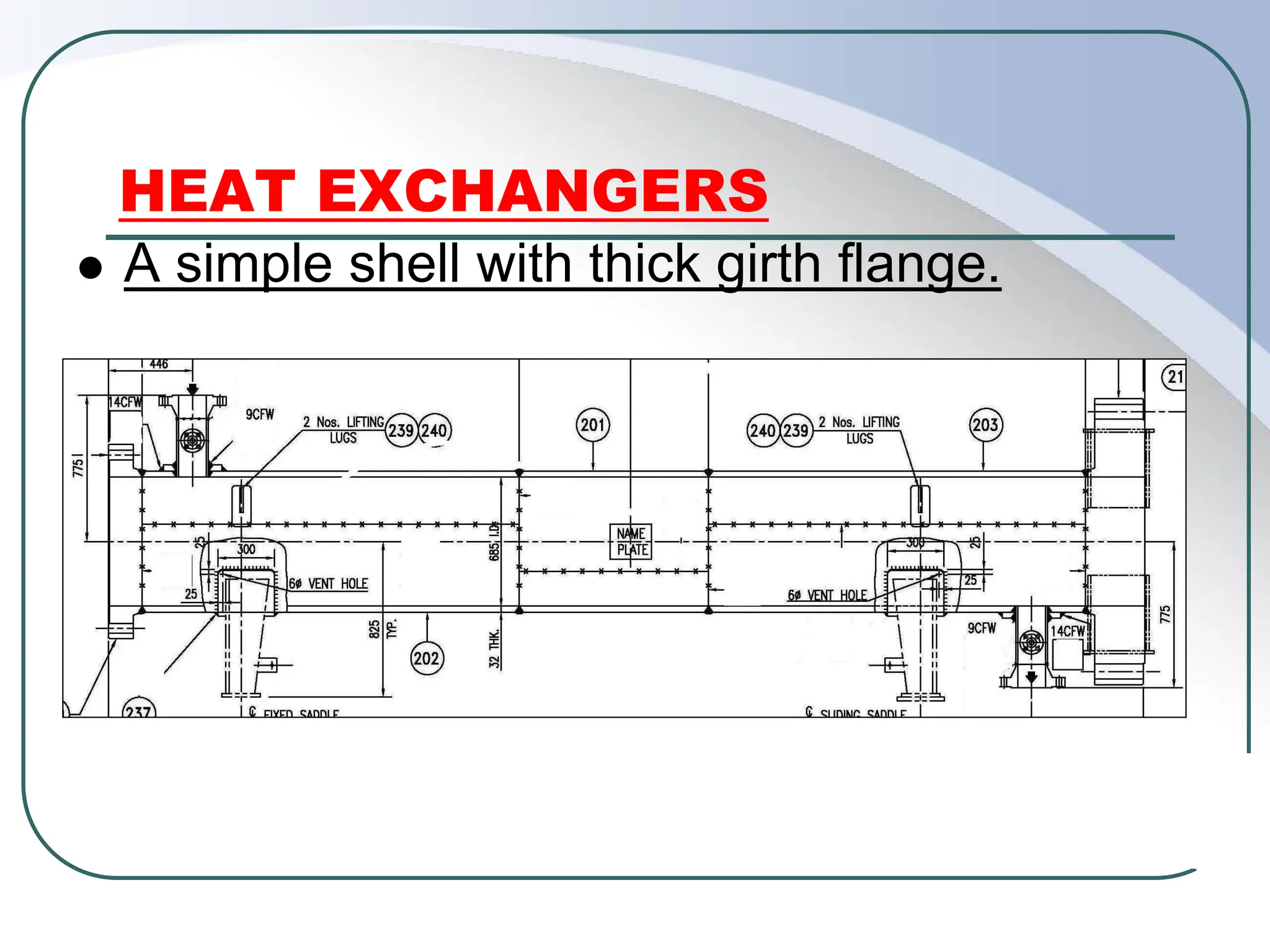 Exchanger Shell Rottating Flange Inspection of heat exchanger during manufacturing | PDF