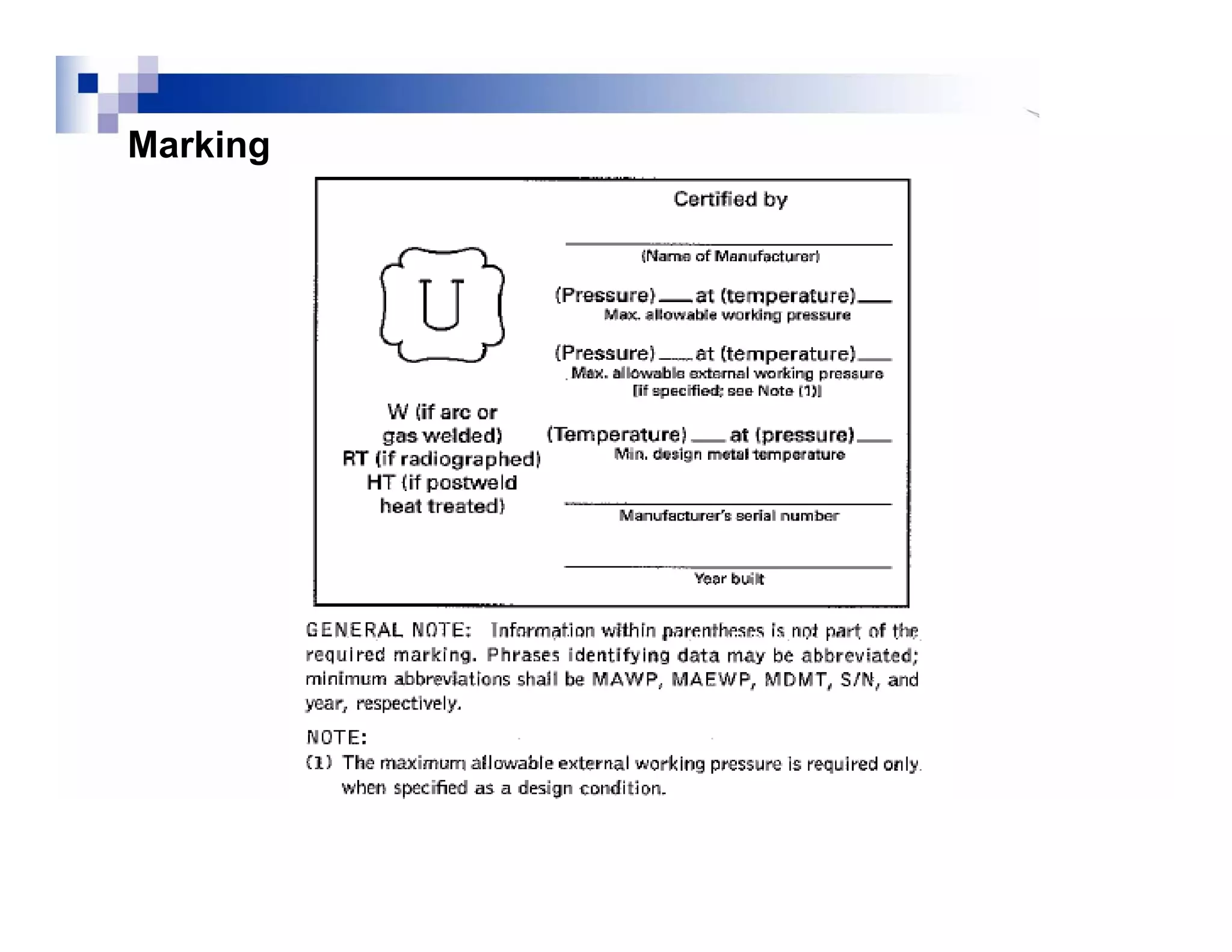 Inspection of Pressure Vessels as per ASME Sec VIII Division -1 | PDF
