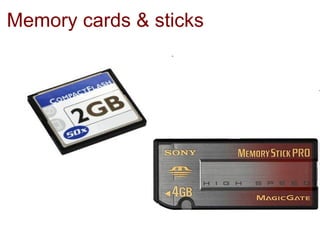 Memory cards & sticks 