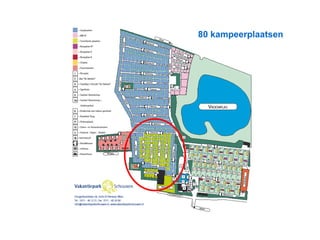 80 kampeerplaatsen 